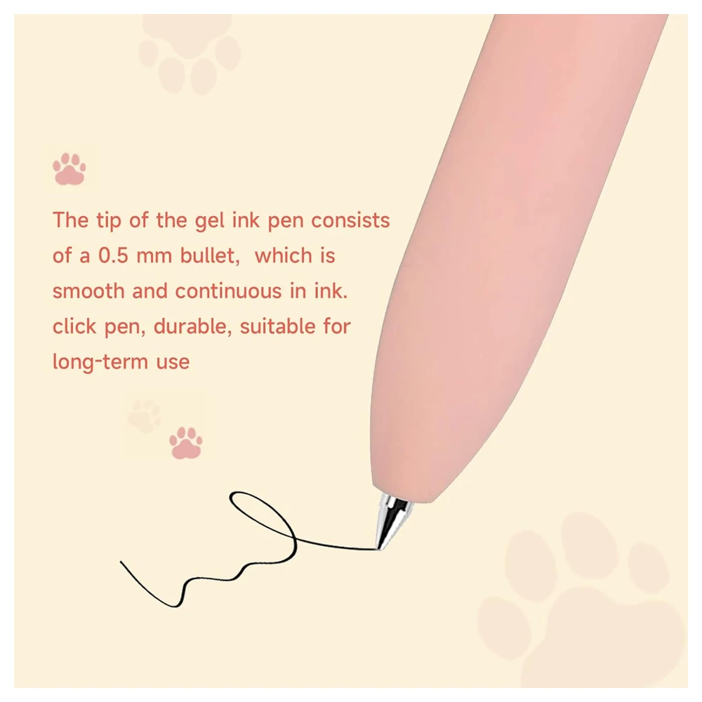 B0BRFT21L7_4.webp UIXJODO BOLÍGRAFOS DE GATO, 4 BOLÍGRAFOS KAWAII, BOLÍGRAFOS DE TINTA NEGRA