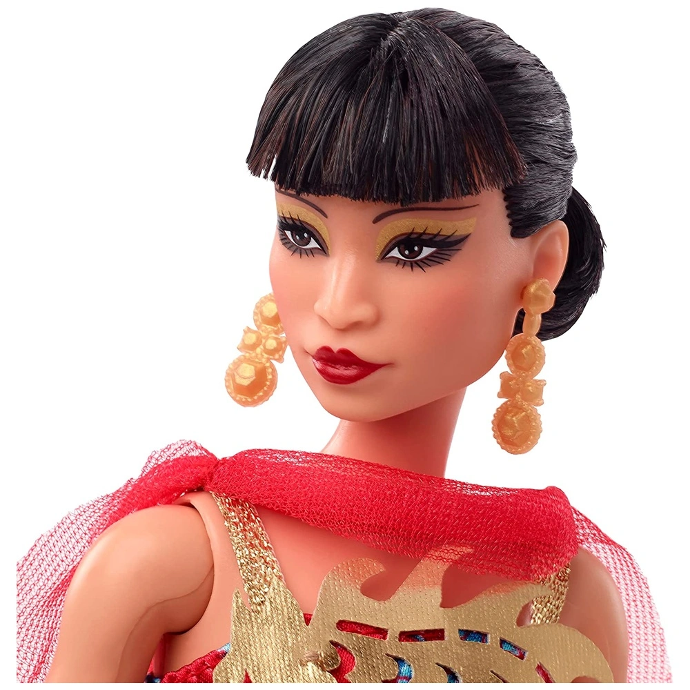 B0BSMWMM1D-2.webp Barbie anna may wong para Barbie inspiring women collector series Barbie signature vestido rojo