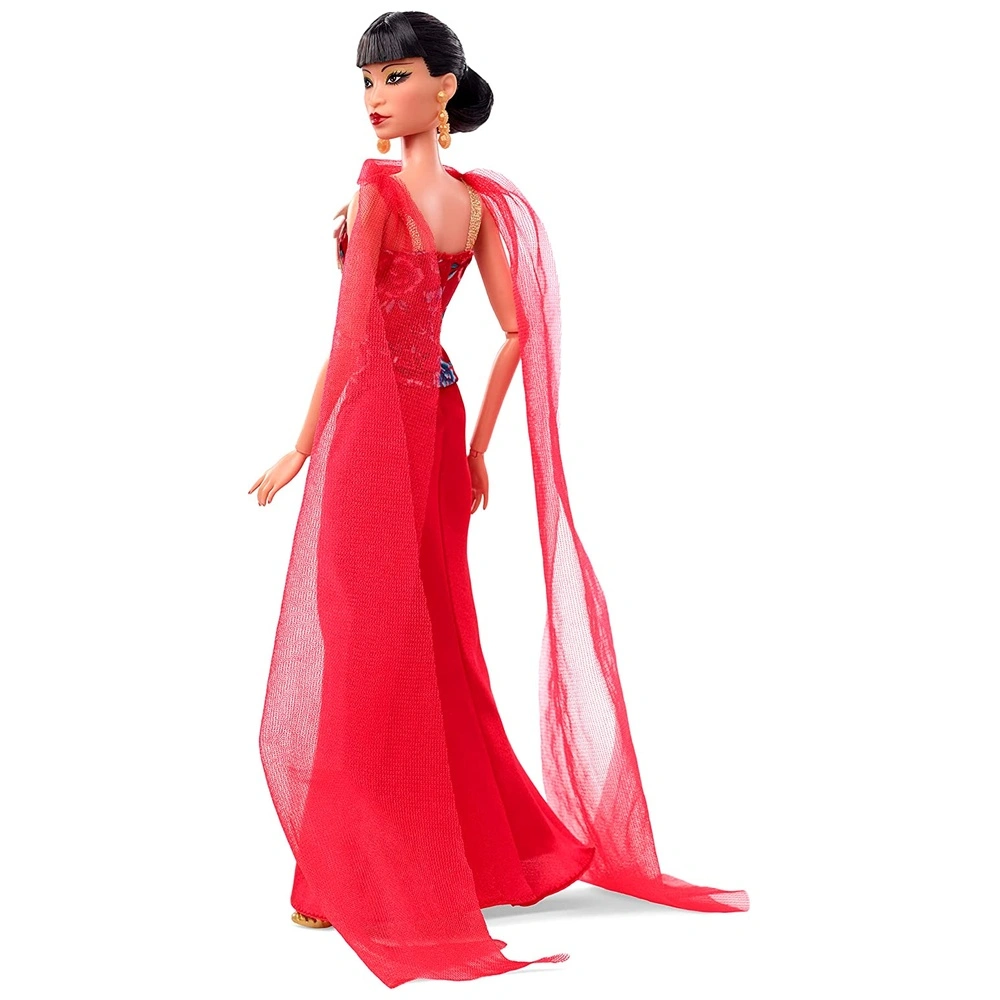 B0BSMWMM1D-5.webp Barbie anna may wong para Barbie inspiring women collector series Barbie signature vestido rojo