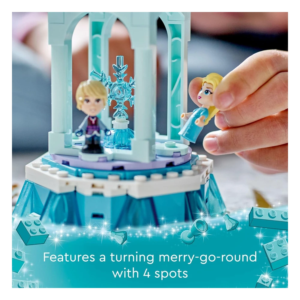 LEGO DISNEY FROZEN ANNA AND ELSA'S MAGICAL CAROUSEL ICE PALACE