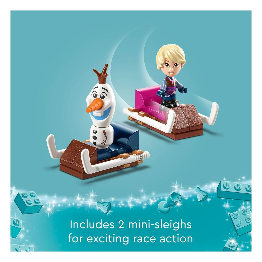 LEGO DISNEY FROZEN ANNA AND ELSA'S MAGICAL CAROUSEL ICE PALACE