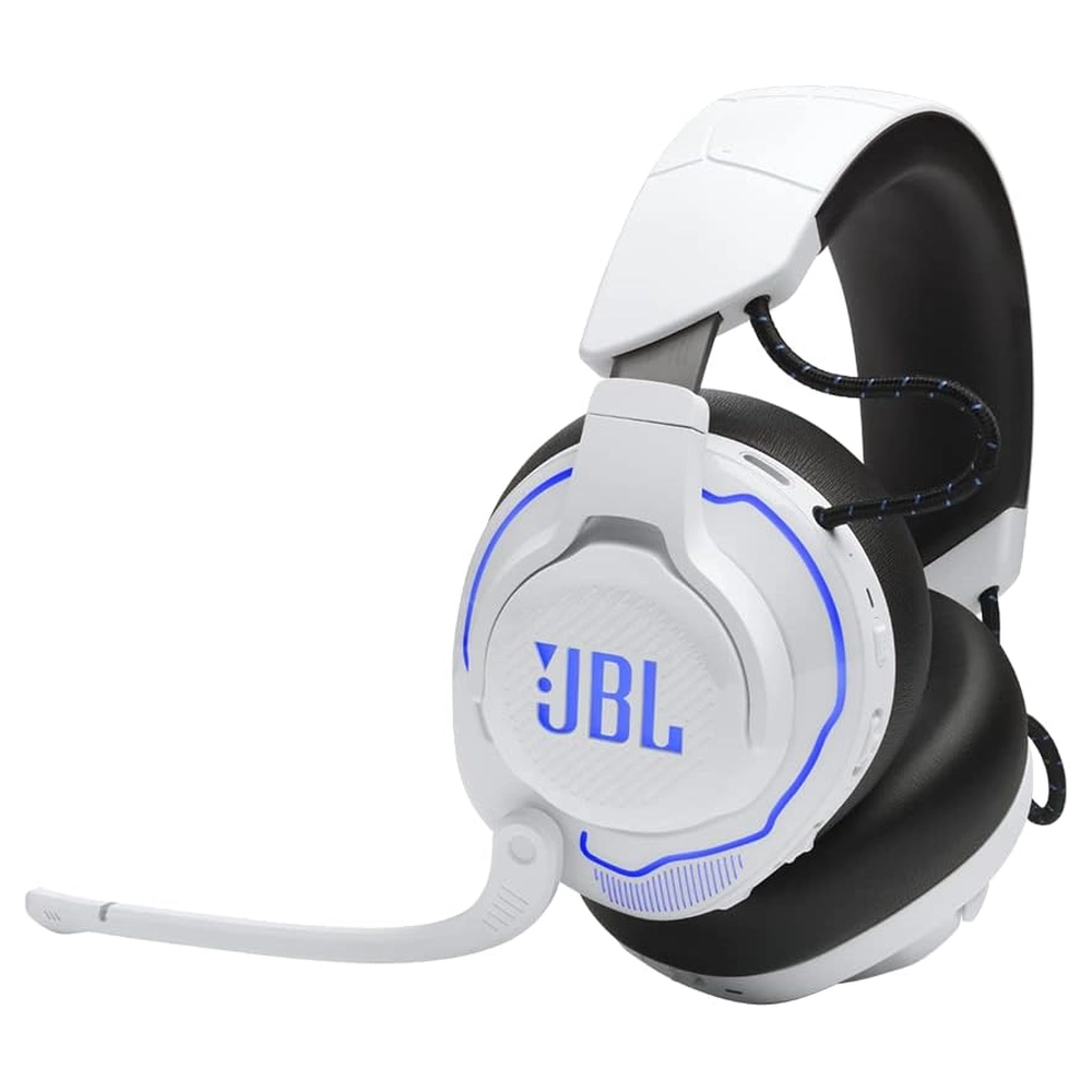 AUDÍFONOS INALÁMBRICOS GAMING QUANTUM 910P WIRELESS JBL | BLANCO/AZUL | MEDIANO