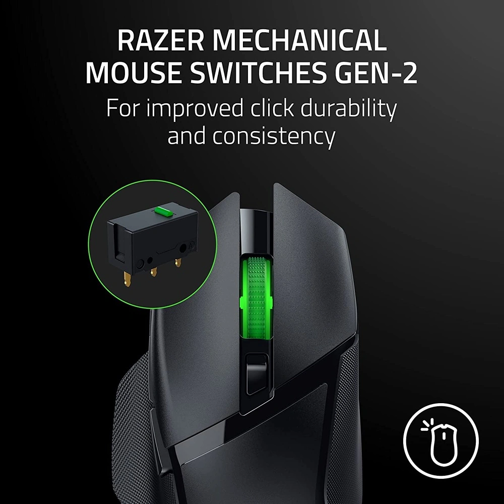 B0BXBC26X8-6.webp RAZER BASILISK V3 X HYPERSPEED 9 CONTROLES PROGRAMABLES BATERÍA DE 585 HORAS RAZER | NEGRO