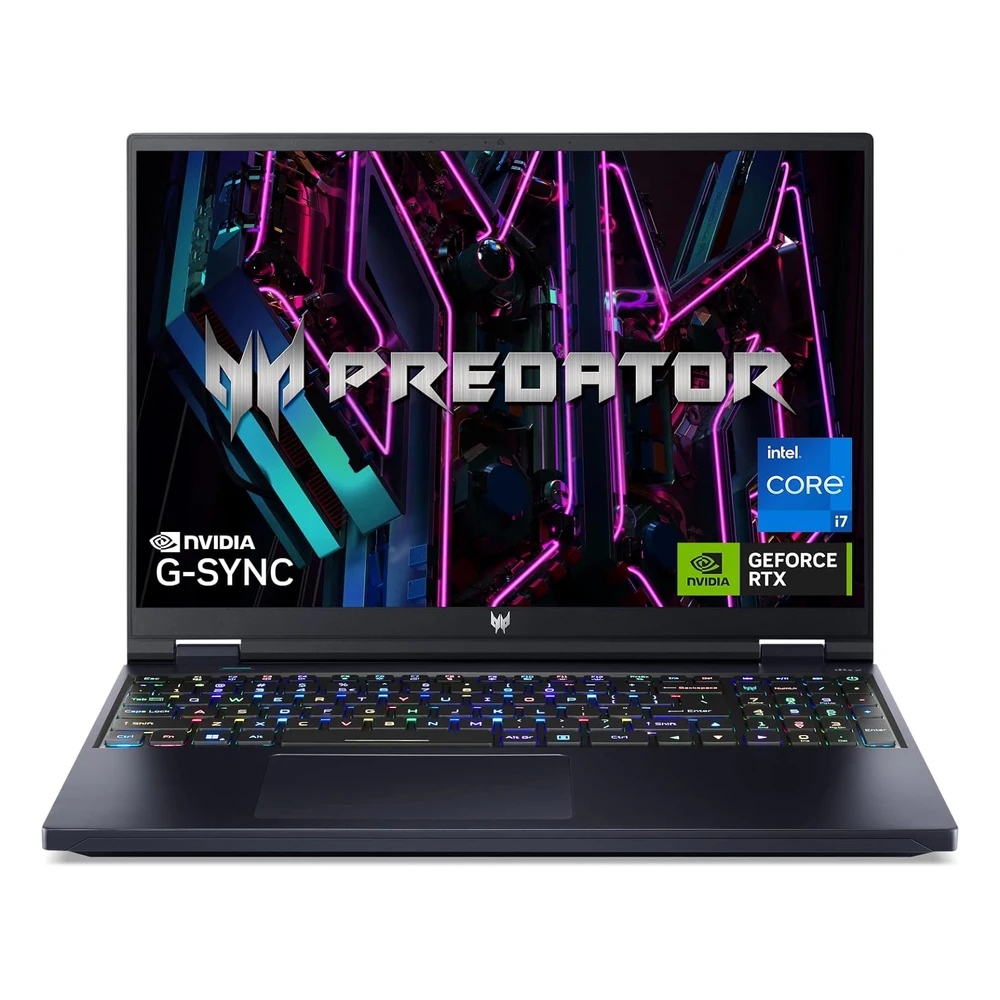 LAPTOP GAMING PREDATOR HELIOS 16 16" 2560X1600 I7 RTX 4060 16GB 1TB SSD WI-FI 6E ACER
