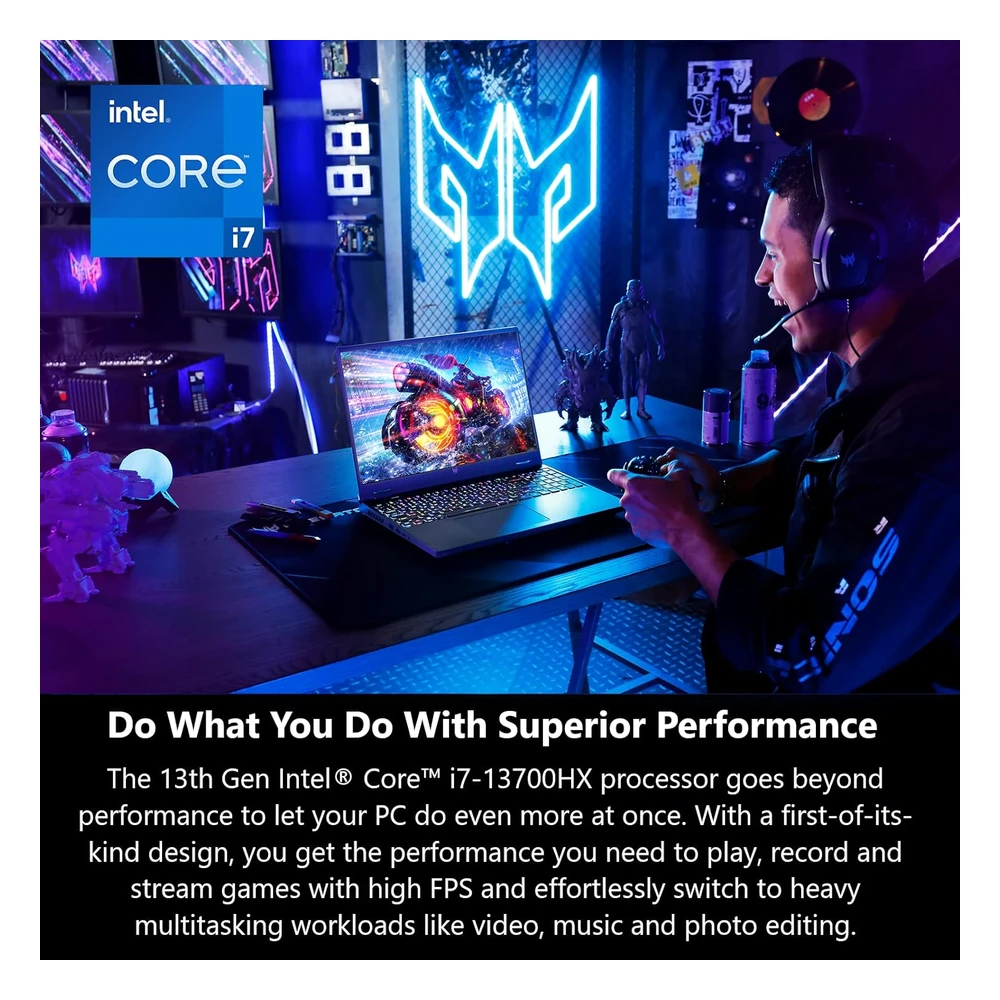 B0BXMNSXDD_2.webp LAPTOP GAMING PREDATOR HELIOS 16 16" 2560X1600 I7 RTX 4060 16GB 1TB SSD WI-FI 6E ACER