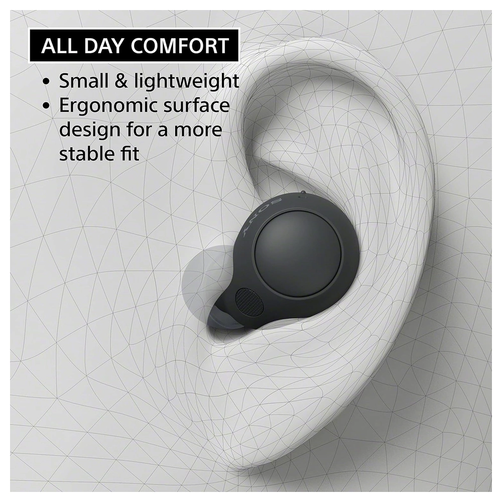 AUDÍFONOS WF-C700N INTRAUDITIVOS BLUETOOTH CON MICRÓFONO IPX4 SONY | BLANCO