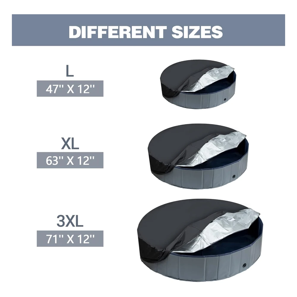 B0C23XKXSX_2.webp Niubya Cubierta Redonda Para Piscina Para Mascotas, Impermeable, a Prueba de Polvo Y Lavable, con Diseño de Cordón