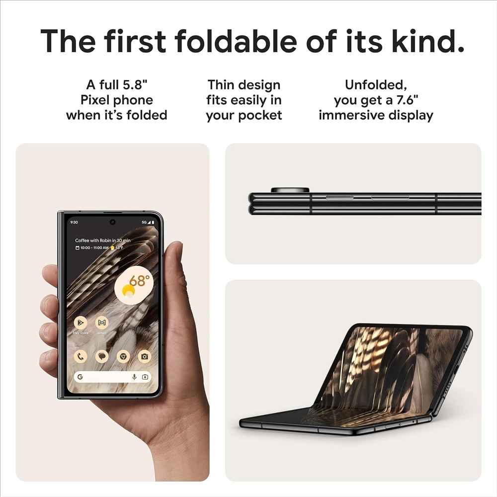 CELULAR GOOGLE PIXEL FOLD 256GB | OBSIDIANA