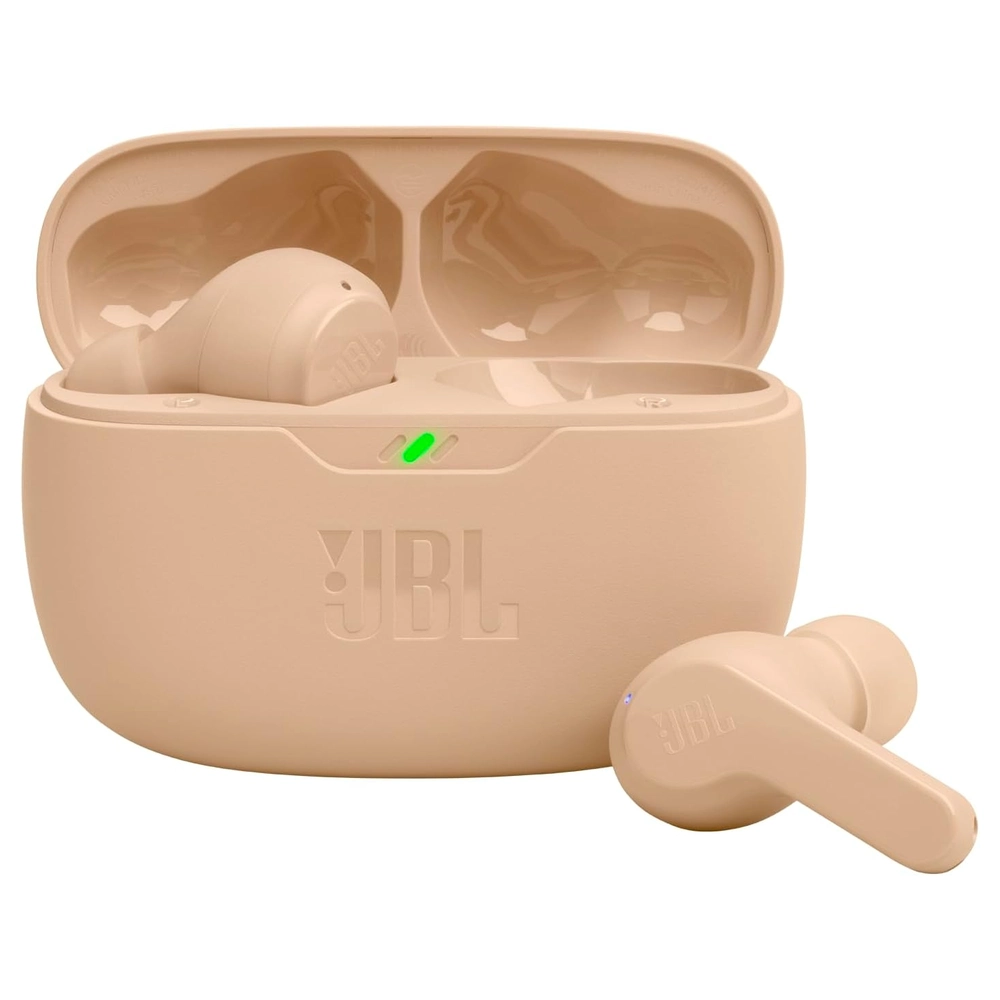 AUDÍFONOS INALÁMBRICOS VIBE BEAM JBL | BEIGE