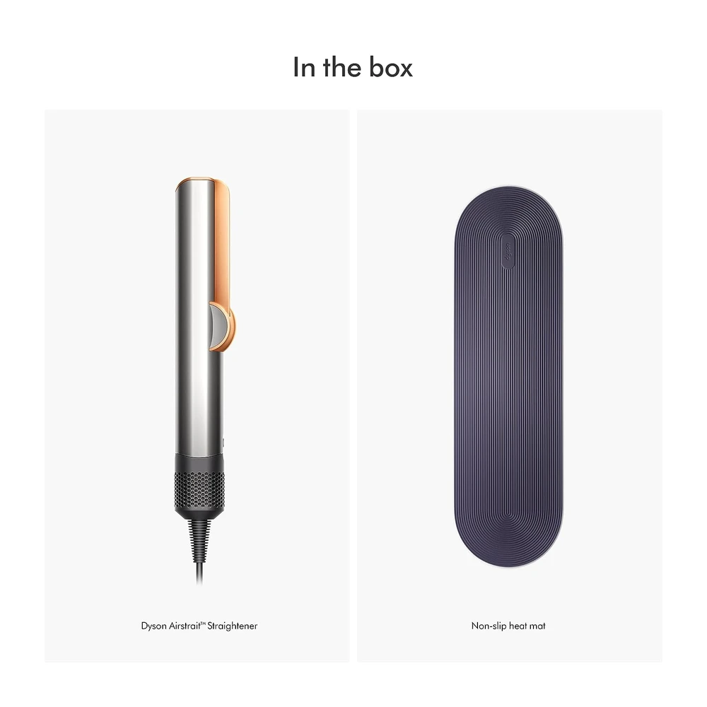 DYSON AIRSTRAIT - 220V PLANCHA DE CABELLO, PLATEADO