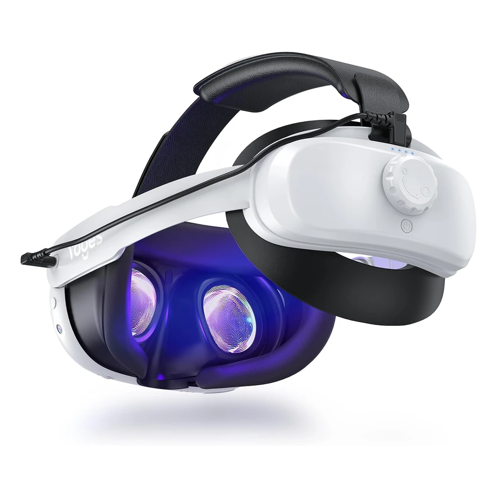 CORREA PARA LA CABEZA CON BATERÍA META QUEST 3 YOGES | COMPATIBLE PARA AURICULARES