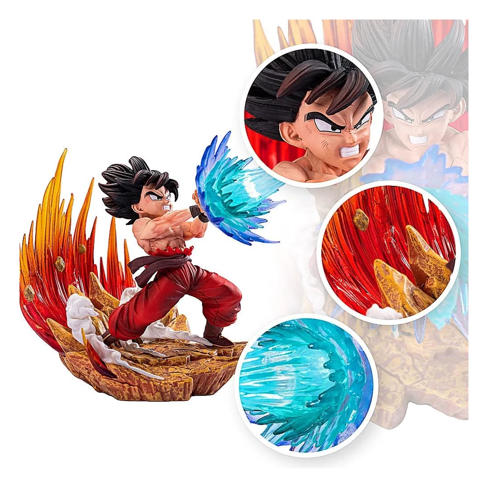 B0CKRB38N6_5.webp Bodantok Figura de Goku - Figura de Acción Dbz, Colección Super Saiyan Kaiouken, Regalos de Cumpleaños, Pvc, 6 Pulgadas