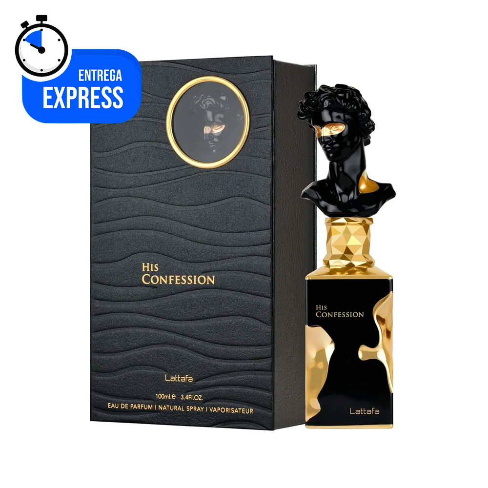 PERFUME LATTAFA HIS CONFESSION EDP HOMBRE 3.4 OZ / 100 ML