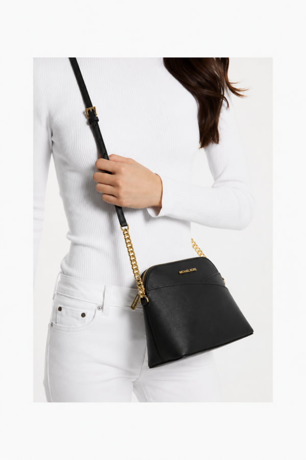 Michael Kors | Bolso de Cuero Jet Set Travel Mediano Tipo Dome Crossbody