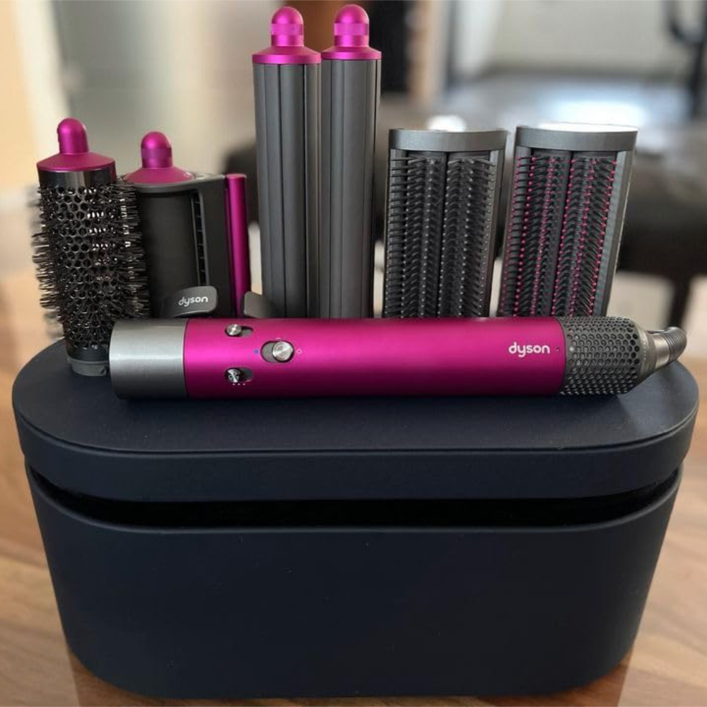(REACONDICIONADO) DYSON AIRWRAP 220V RIZADORA | FUCSIA