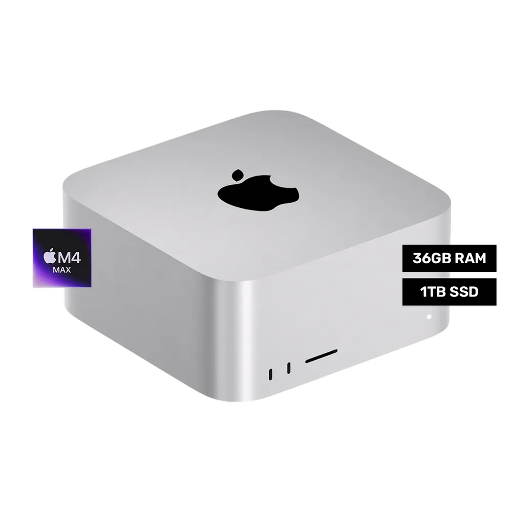 Mac Studio Chip M4 MAX 36GB RAM 1TB SSD | Gris