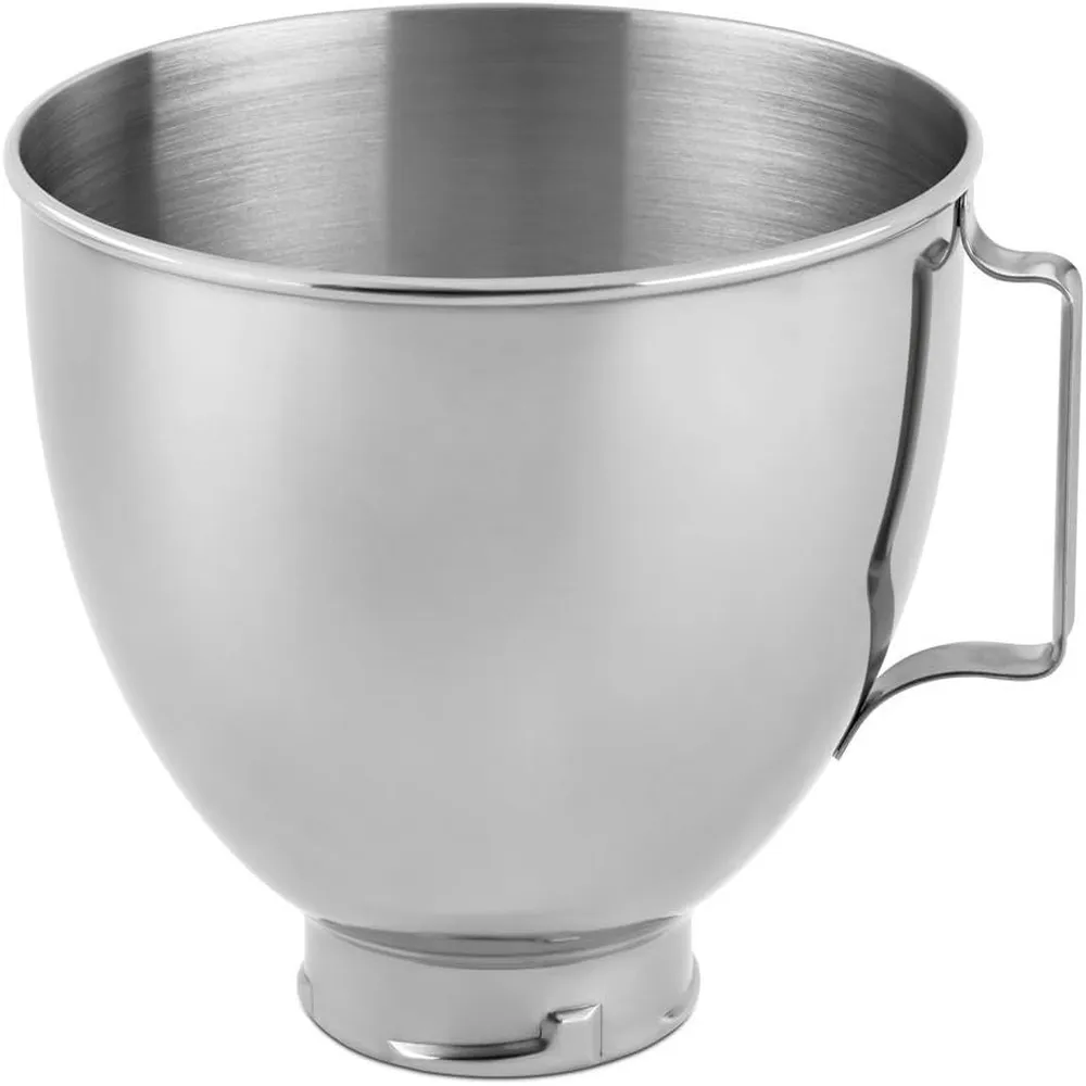 KITCHENAID K45SB, RECIPIENTE DE ACERO INOXIDABLE 4.5 QT / 4.3 L CON ASA