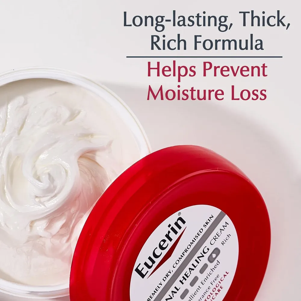 PACK 3 EUCERIN CREMA REPARADORA PARA PIEL SECA 4 OZ / 113 G