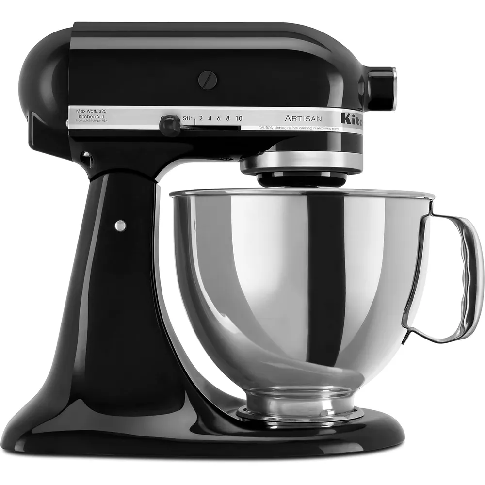 KITCHENAID ARTISAN, BATIDORA DE PIE 5 QT / 4.7 L CON PROTECTOR | NEGRO ÓNIX
