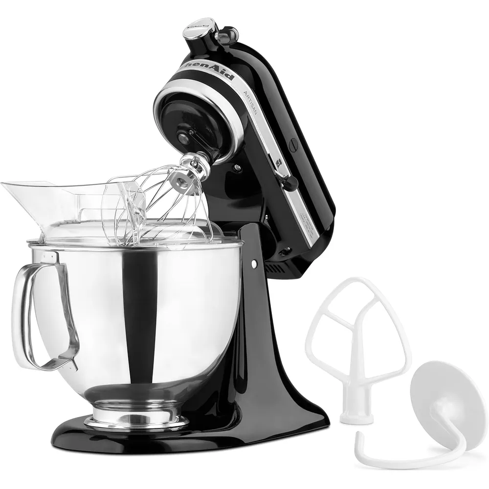 KITCHENAID ARTISAN, BATIDORA DE PIE 5 QT / 4.7 L CON PROTECTOR | NEGRO ÓNIX