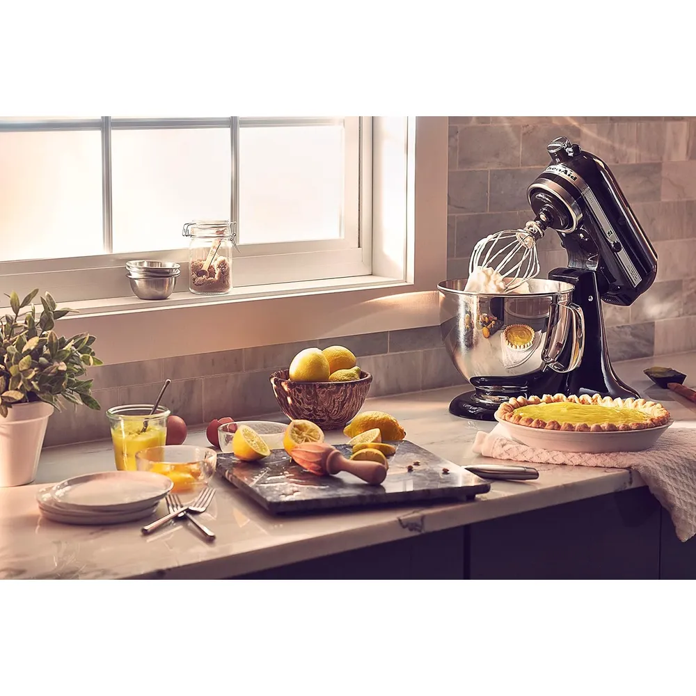 KITCHENAID ARTISAN, BATIDORA DE PIE 5 QT / 4.7 L CON PROTECTOR | NEGRO ÓNIX