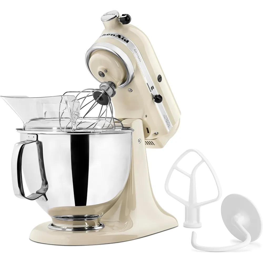 b00007g309_2_webp.webp KITCHENAID ARTISAN, BATIDORA DE PIE 5 QT / 4.7 L CON PROTECTOR | ALMENDRA