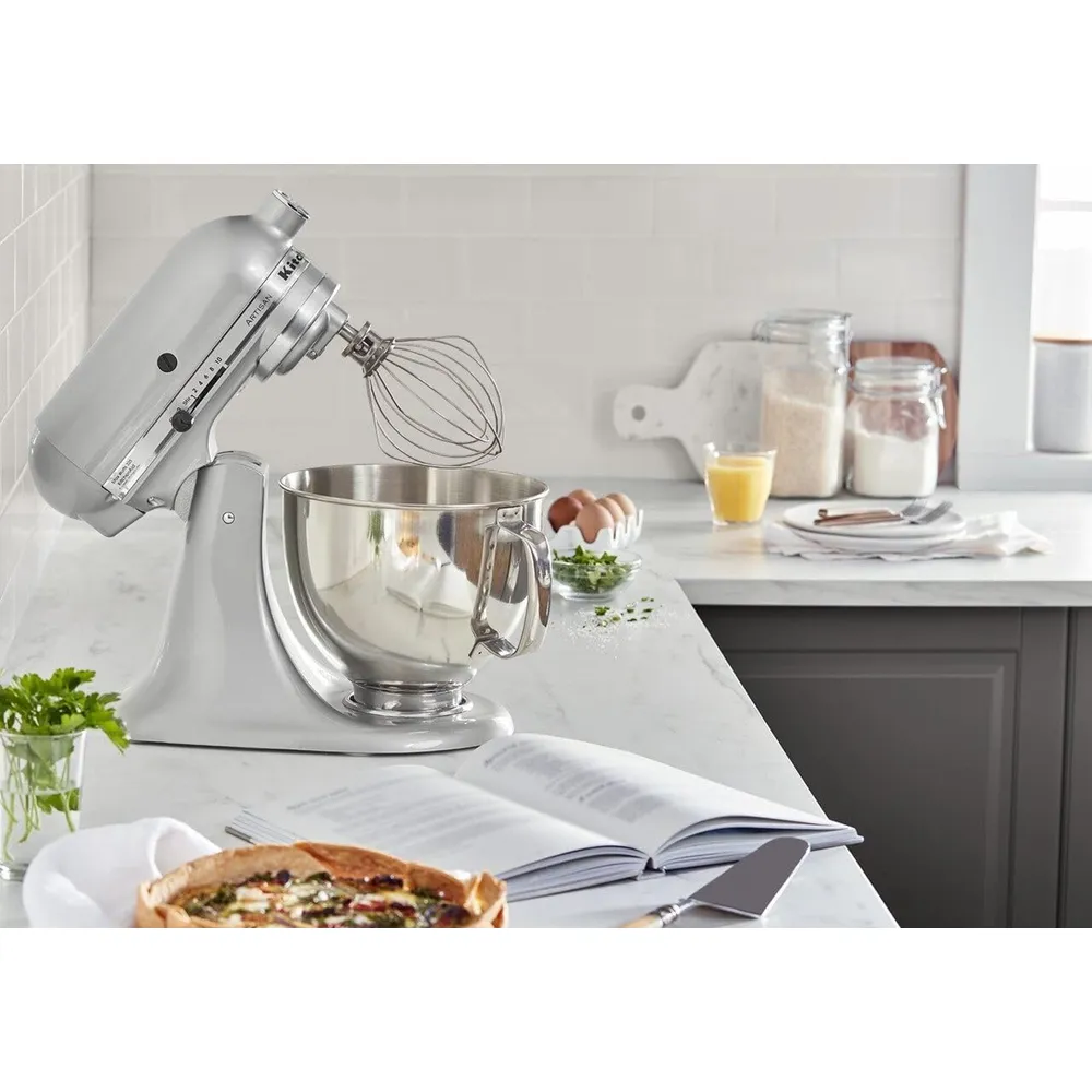 KITCHENAID ARTISAN, BATIDORA DE PIE 5 QT / 4.7 L CON PROTECTOR | METÁLICO
