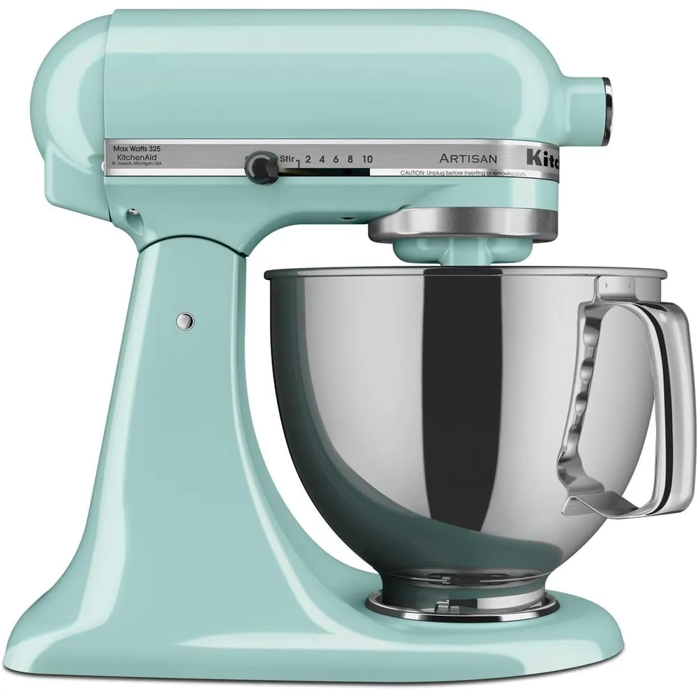 b00008gs9x_0_webp.webp KITCHENAID ARTISAN, BATIDORA DE PIE 5 QT / 4.7 L CON PROTECTOR | AZUL HIELO