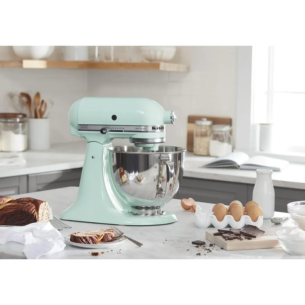 b00008gs9x_2_webp.webp KITCHENAID ARTISAN, BATIDORA DE PIE 5 QT / 4.7 L CON PROTECTOR | AZUL HIELO