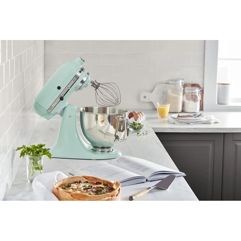 b00008gs9x_3_webp.webp KITCHENAID ARTISAN, BATIDORA DE PIE 5 QT / 4.7 L CON PROTECTOR | AZUL HIELO