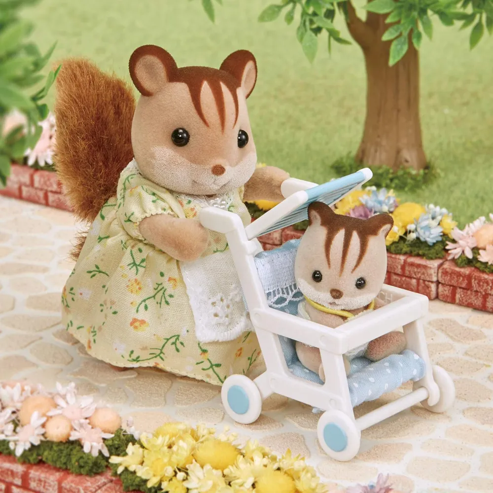 ACCESORIOS SYLVANIAN FAMILIES COCHECITO