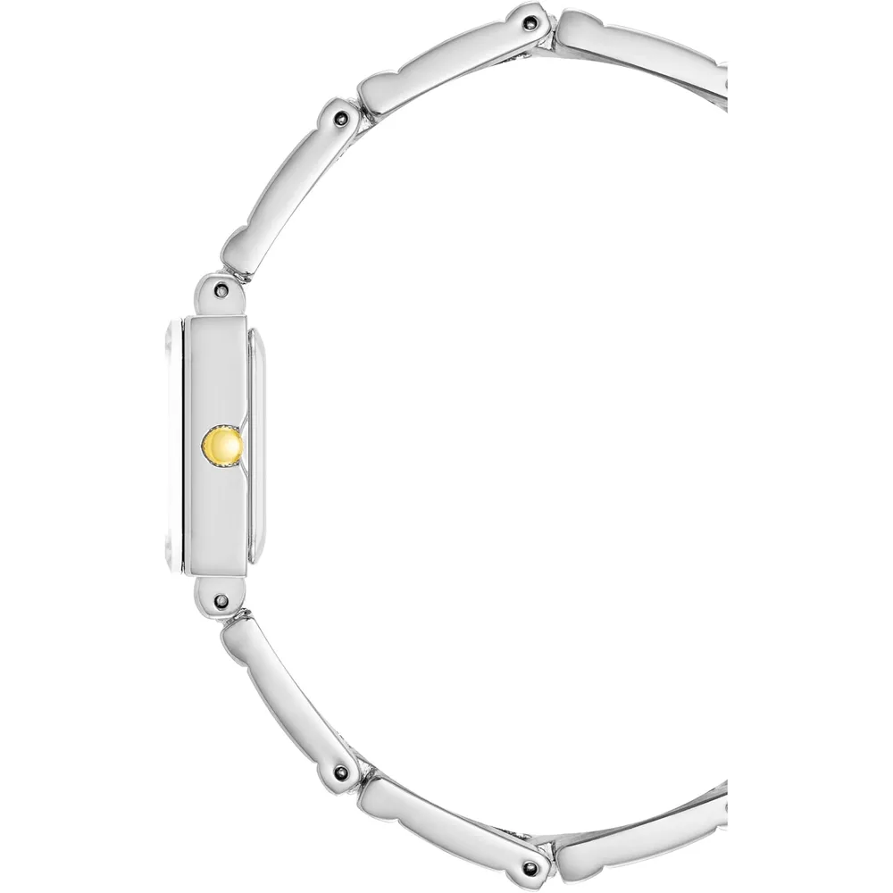 Anne Klein 10/4899SVTT reloj clásico para mujer | 16 mm - Dorado/Plateado