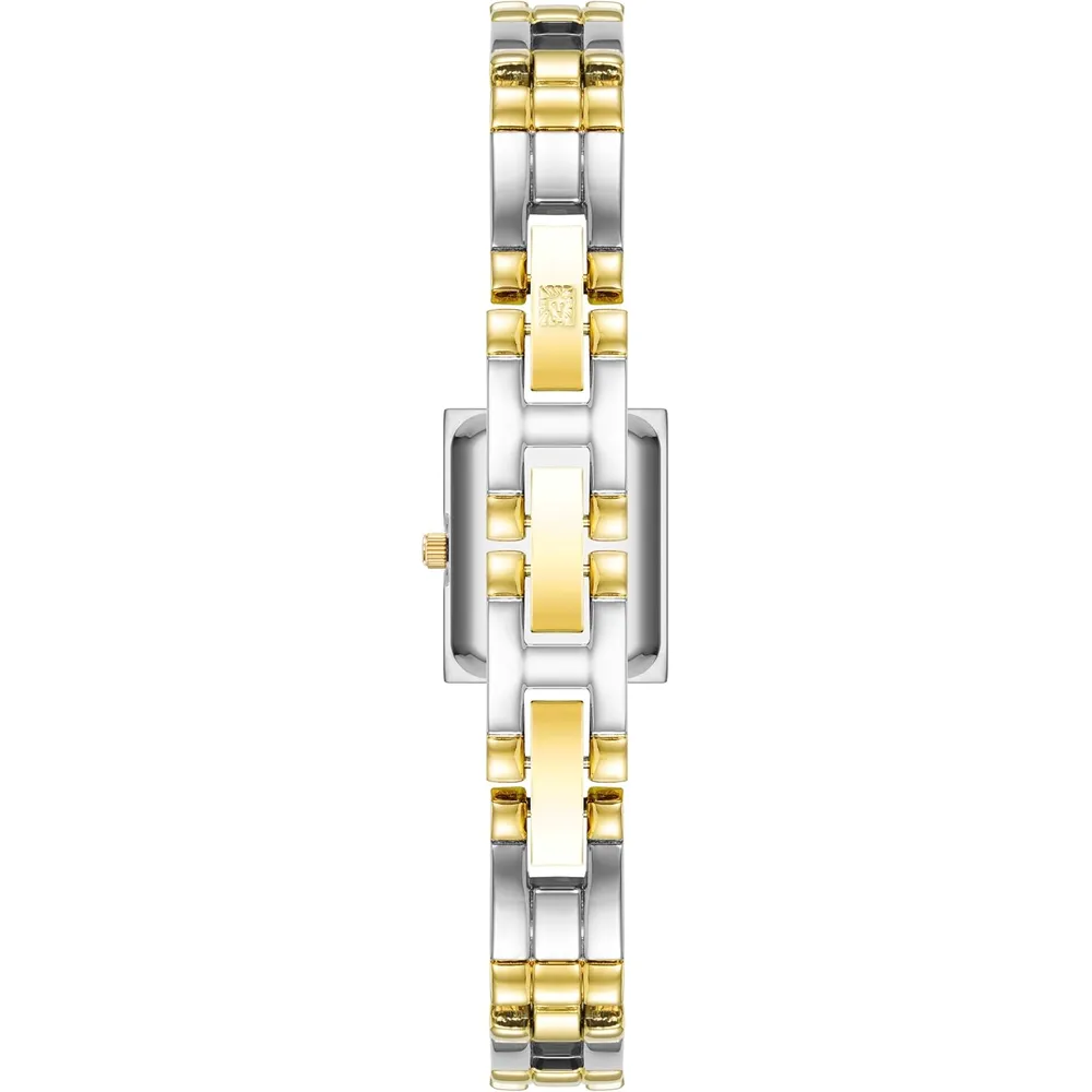 Anne Klein 10/4899SVTT reloj clásico para mujer | 16 mm - Dorado/Plateado