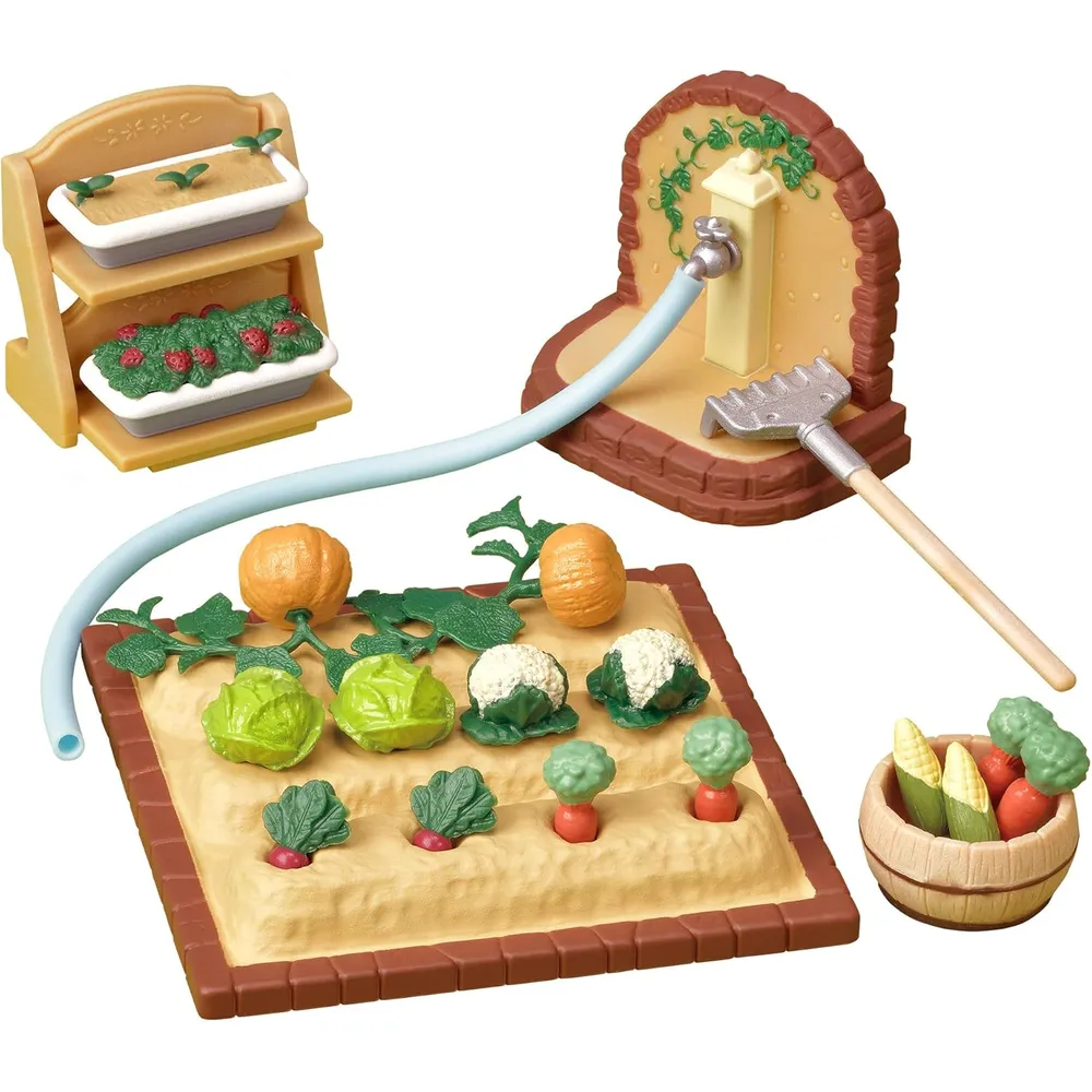 SET DE JARDINERÍA SYLVANIAN FAMILIES HORTALIZAS