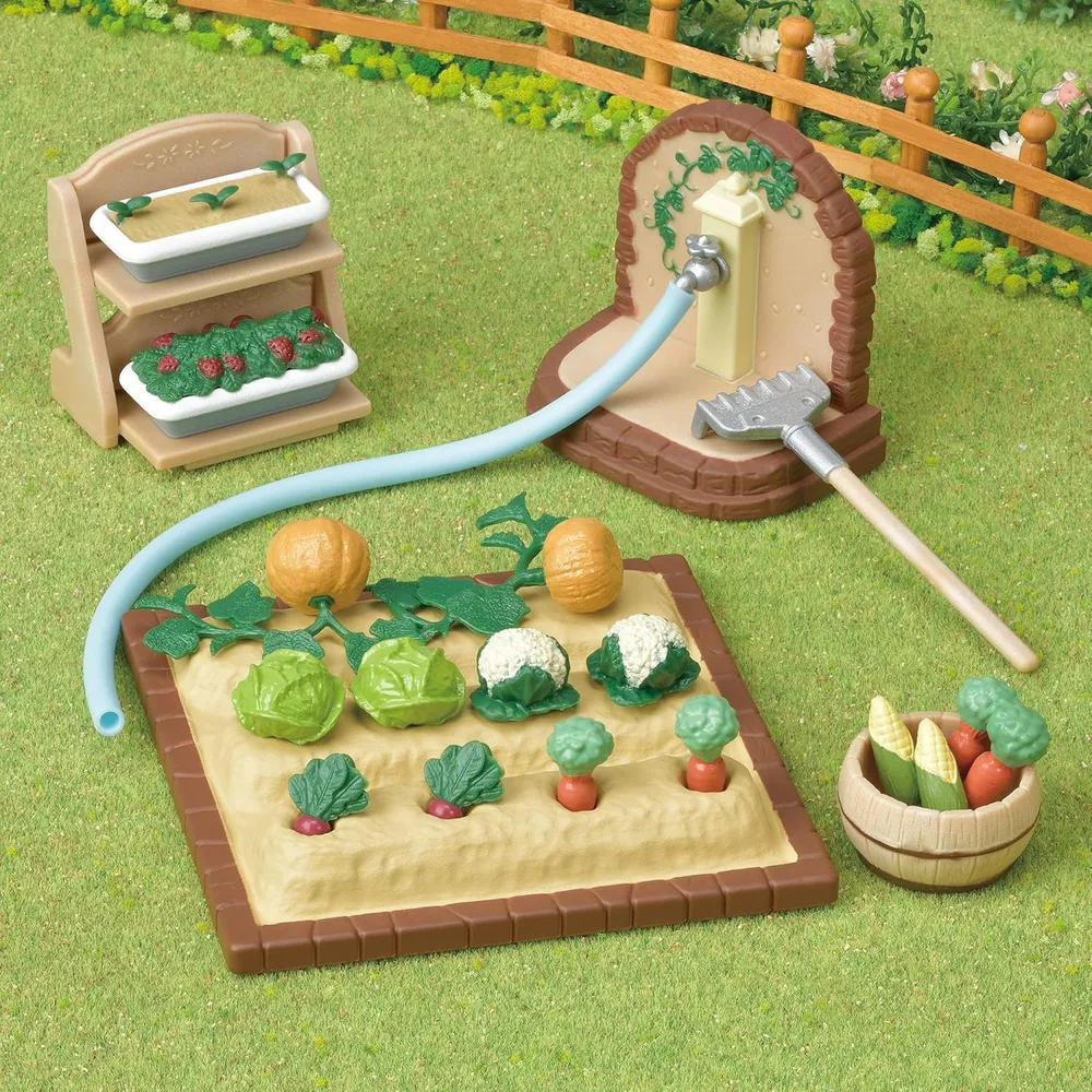 SET DE JARDINERÍA SYLVANIAN FAMILIES HORTALIZAS