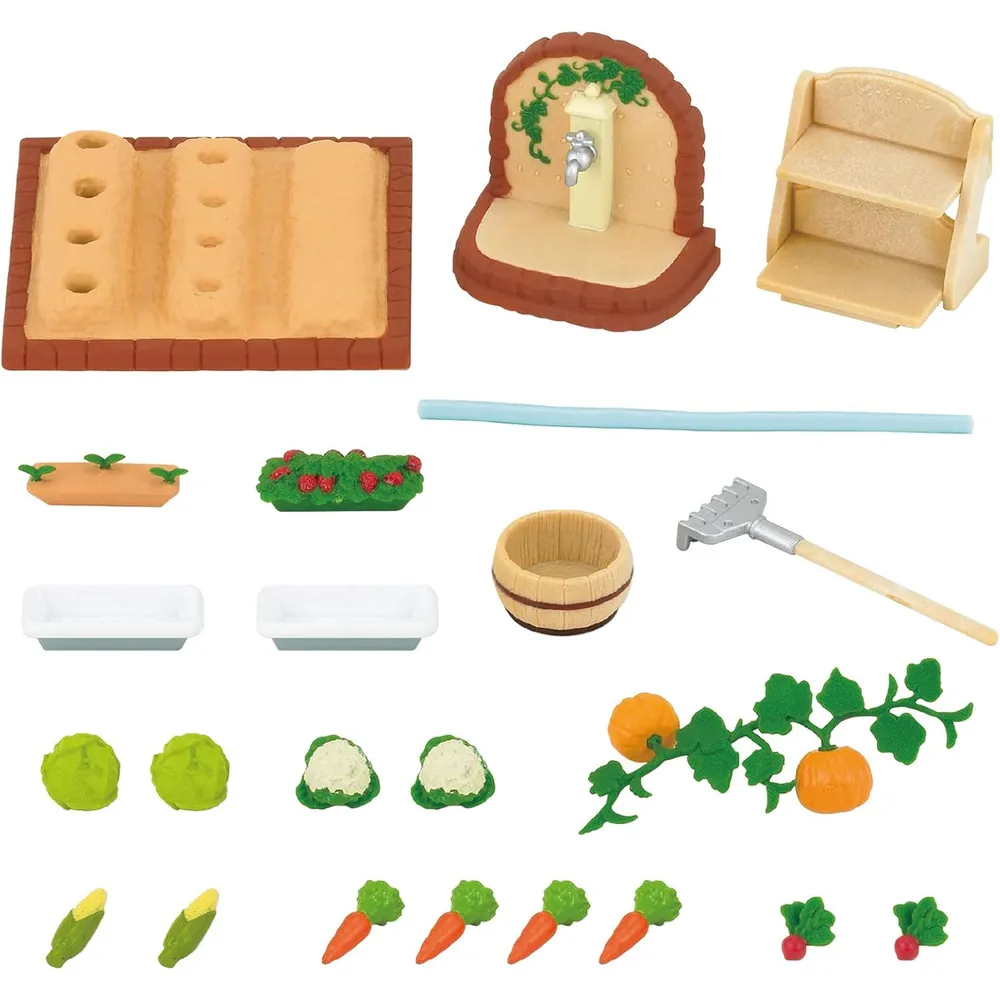 SET DE JARDINERÍA SYLVANIAN FAMILIES HORTALIZAS