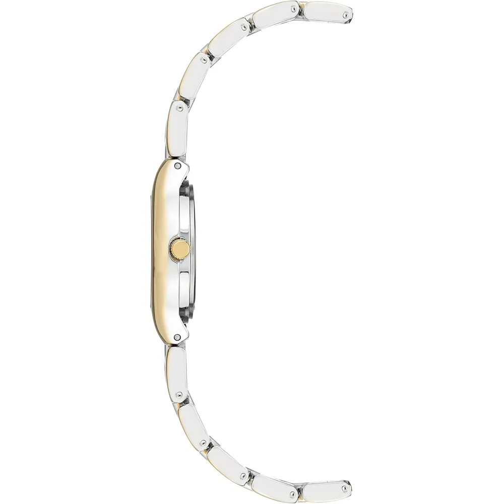 Anne Klein reloj femenino con indicador de fecha | 24 mm - Oro/Plata
