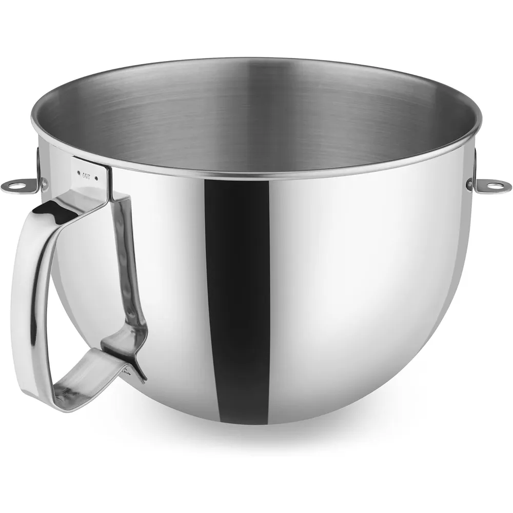 KITCHENAID KN2B6PEH, TAZÓN ELEVABLE DE ACERO INOXIDABLE 6 QT / 5.7 L CON ASA