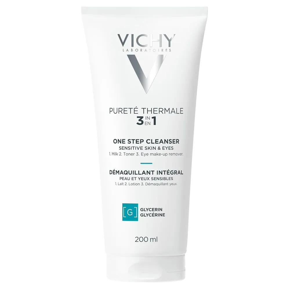 LIMPIADOR 3 EN 1 PIEL SENSIBLE PURETE THERMALE VICHY 6.76 OZ / 200 ML