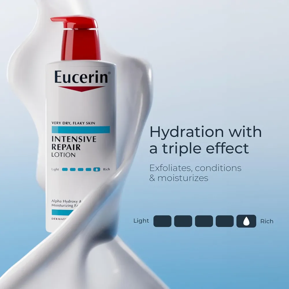 EUCERIN LOCIÓN REPARADORA PARA PIEL MUY SECA 16.9 FL OZ / 500 ML