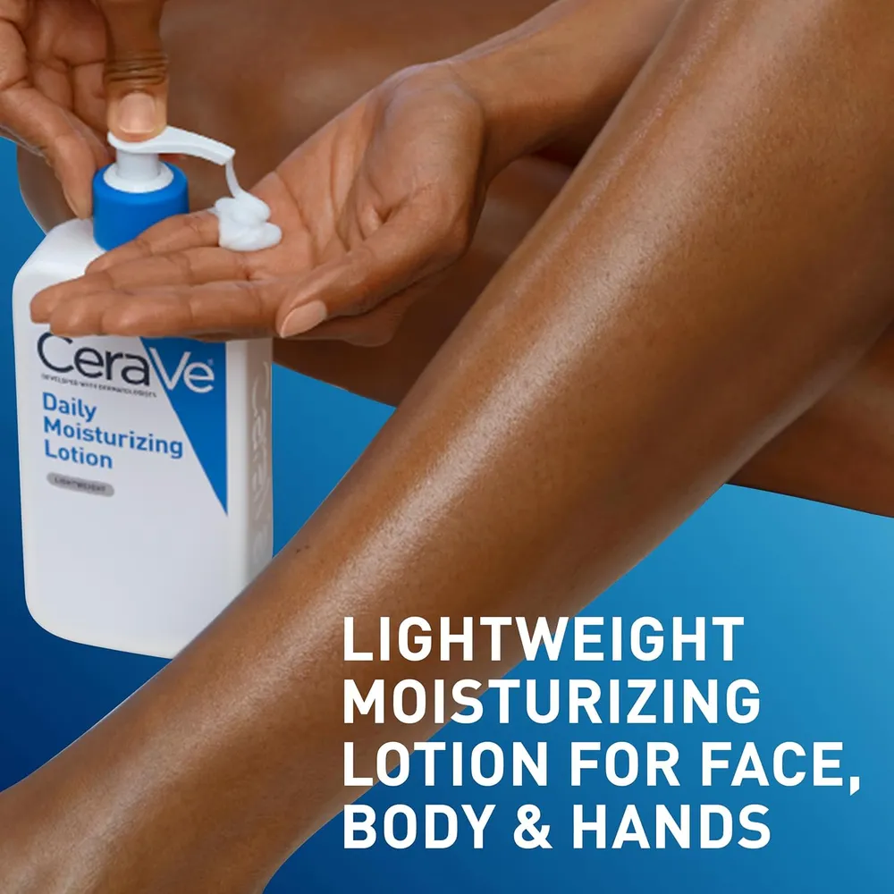 CERAVE LOCIÓN HIDRATANTE DIARIA PARA PIEL SECA 12 OZ / 355 ML
