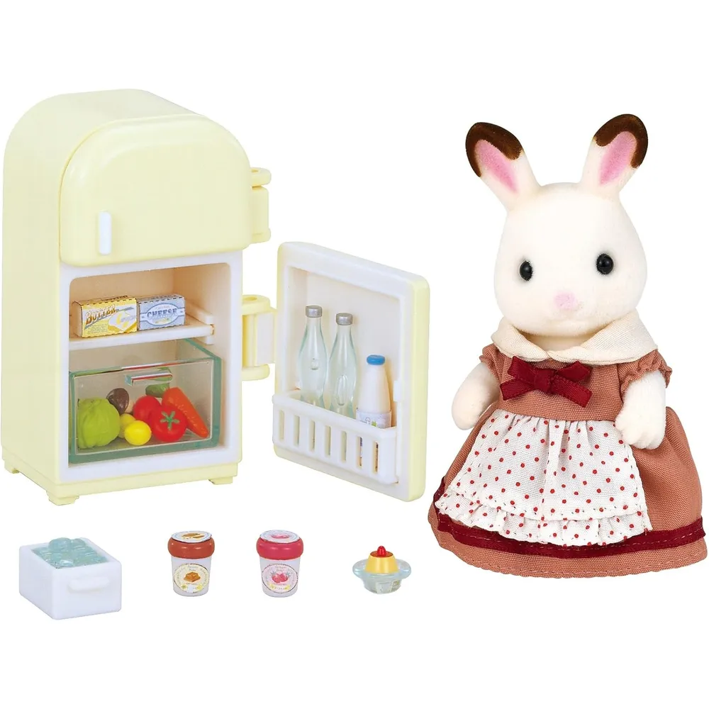 MUÑECA SYLVANIAN FAMILIES MADRE CONEJITA DE CHOCOLATE