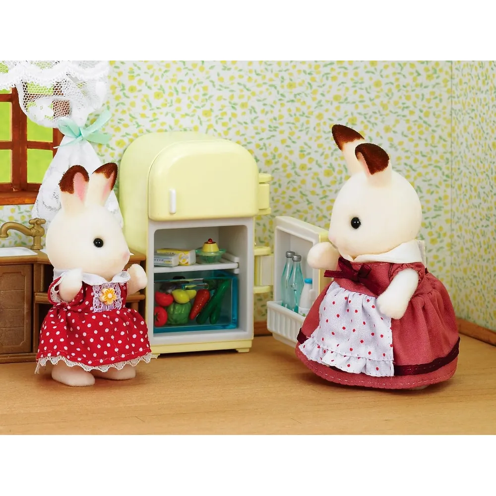 MUÑECA SYLVANIAN FAMILIES MADRE CONEJITA DE CHOCOLATE