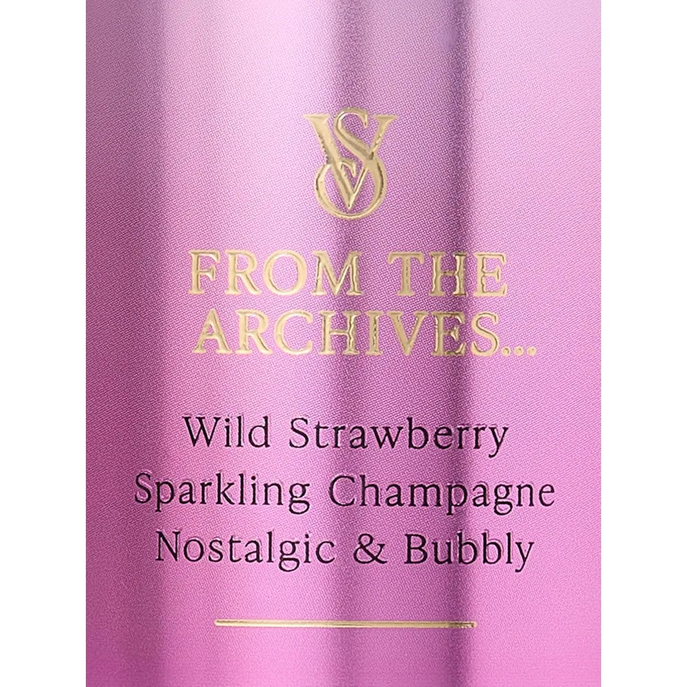 BODY MIST STRAWBERRIES & CHAMPAGNE VICTORIA SECRET MUJER 8.4 OZ / 250 ML