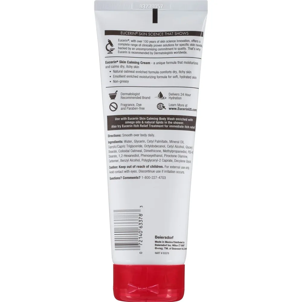 PACK 3 EUCERIN LOCIÓN CALMANTE PARA PIEL SECA Y CON PICAZÓN 8 OZ