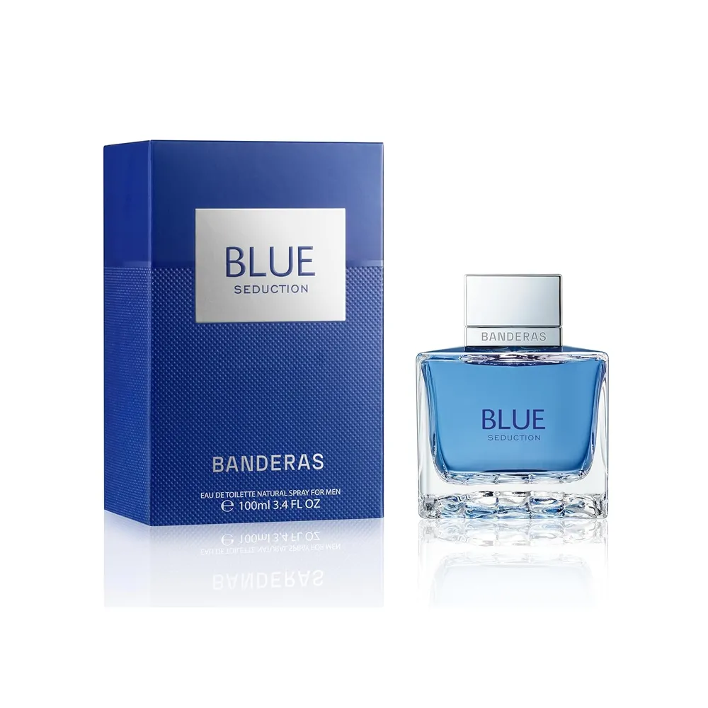 PERFUME BANDERAS BLUE SEDUCTION EAU DE TOILETTE 3.4 OZ / 100 ML
