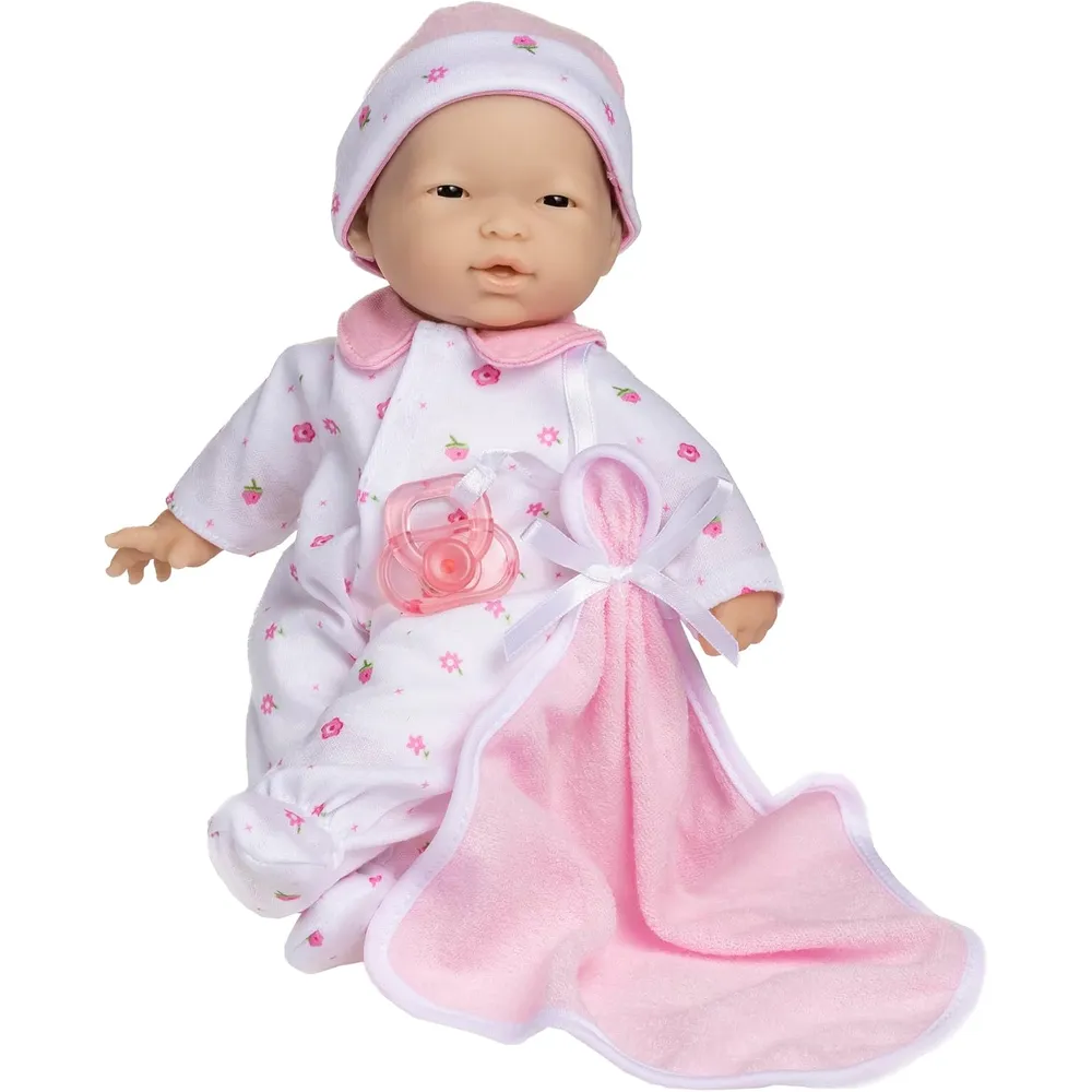 BERENGUER muñeca asiática 11"/28 cm con accesorios