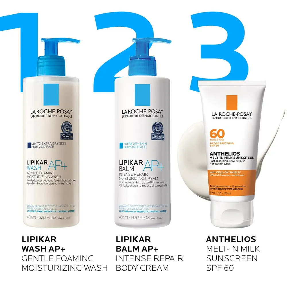 PROTECTOR SOLAR CORPORAL Y FACIAL MELT-IN MILK SPF 60 ANTHELIOS LA ROCHE-POSAY 5 OZ / 150 ML
