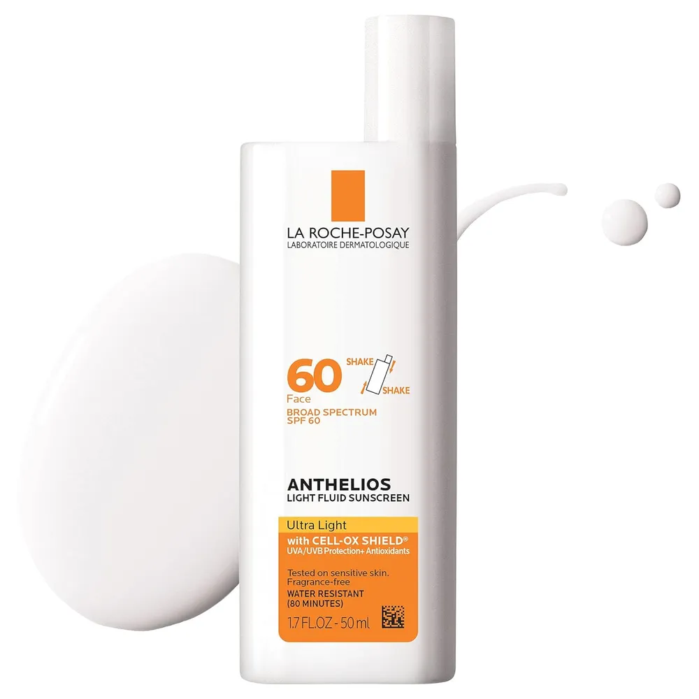 PROTECTOR SOLAR FACIAL LIGHT FLUID SPF 60 ANTHELIOS LA ROCHE-POSAY 1.7 OZ / 50 ML