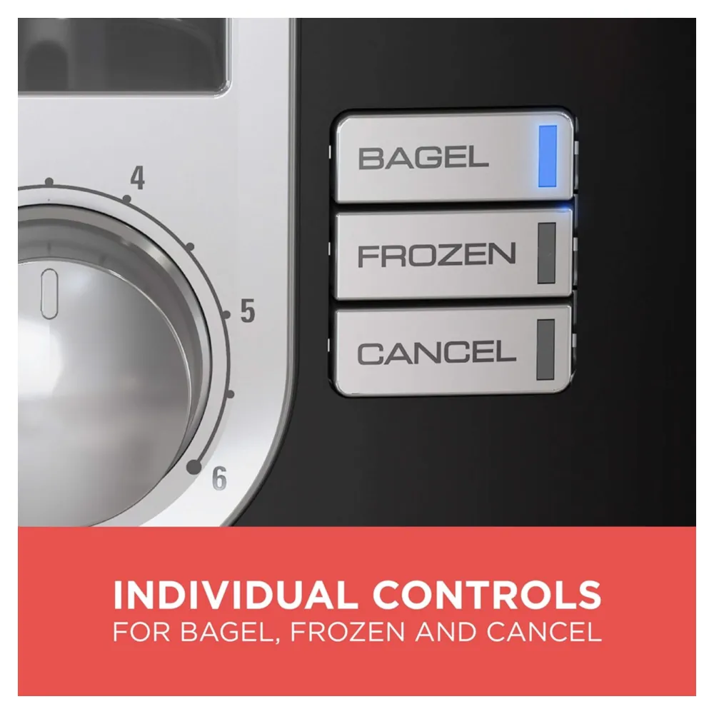 TOSTADORA BLACKDECKER T2569 BLANCO 2 REBANADAS CON FUNCIÓN BAGEL